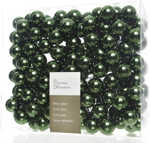 Palline vetro ø25 verde - palline,