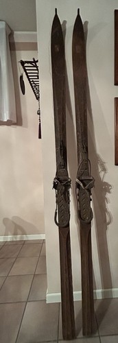 Sci antichi legno con - antichi,