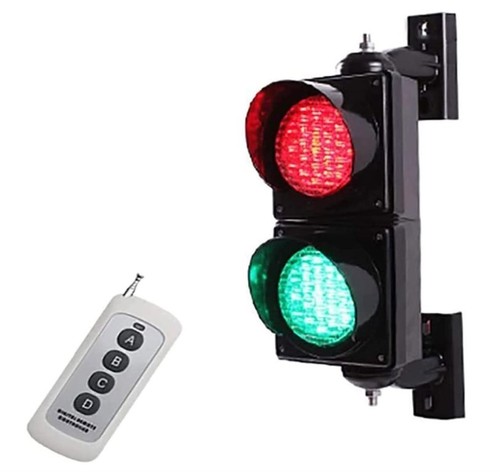 Semaforo rosso verde doppia - verde,