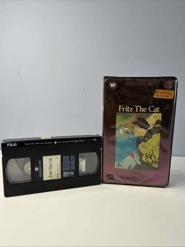 Fritz the cat vhs - fritz, home