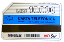 Scheda telefonica lire - scheda,