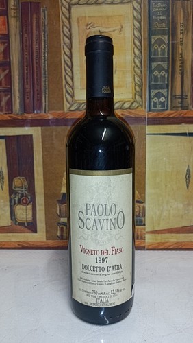 Vino 1997 dolcetto alba - vino,