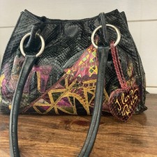 Borsa a mano vintage Tosca Blu