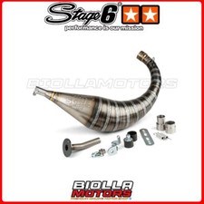 S6-96188751 MARMITTA (SENZA SILENZIATORE) STAGE6 R/T 70 - 80 AM6 MALAGUTI XSM SU
