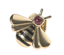 Spilla Cartier Vintage Rubino