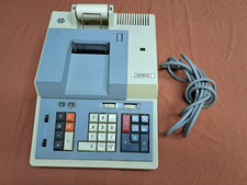 Rara Calcolatrice TOTALIA LS214 Rulli Vintage d'epoca Collezione NON FUNZIONANTE