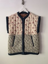 Gilet Zara Floreale Imbottito