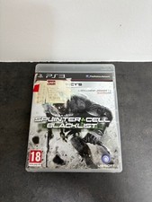 Splinter Cell Blacklist PS3 PLAYSTATION ottimo completo pal eur sony