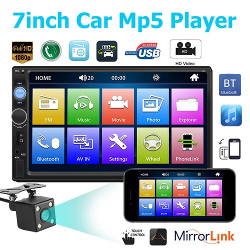 Car autoradio bt - 7", fm