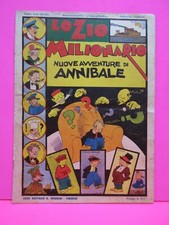 ALBI VARI Nerbini 1936 " LO ZIO MILIONARIO Annibale " originale !