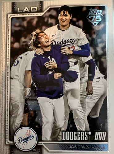 Topps 2026 serie dodgers - topps,