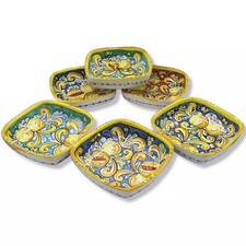 Piatto quadrato, ciotola in