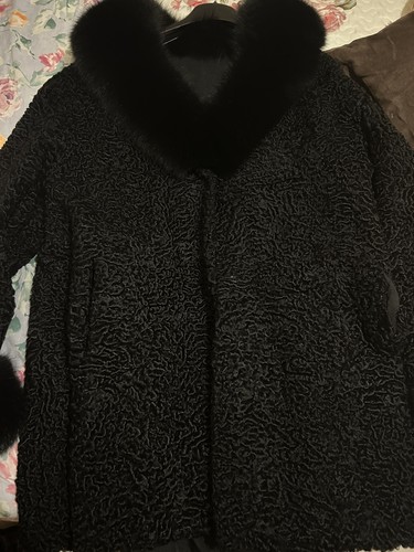 Used astrakhan and mink - , fur