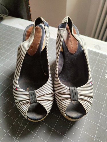Sandali zeppa tommy hilfiger - sandali,