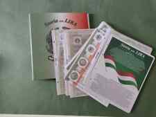 ALBUM + CUSTODIA + INSERTI MONETE STORIA DELLA LIRA ITALIANA TIPOLOGIGA PER TIPO