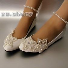 Su.Cheny Scarpe Da Sposa Basse