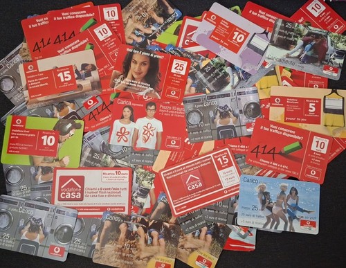 Lotto 120 ricariche vodafone - lotto,