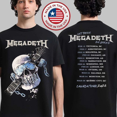 Maglietta unisex megadeth - maglietta,