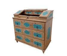 Ribalta pult tirolese in cirmolo - cassettone comò trentino- pino cembro - 800