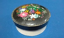 " FLEURS DE ROCAILLE " _ CARON _ PARIS FRANCE _ VECCHIA SCATOLA A COLORI