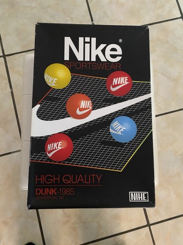 Nike dunk high 1985 yellow - 1985',