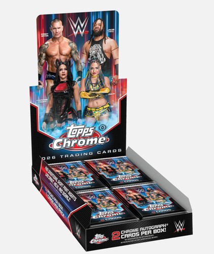 Wwe topps chrome - topps, 2026
