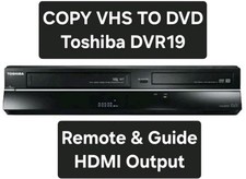 Toshiba DVR19 VHS registratore