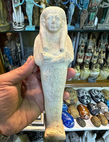 Autentica statua egizia - , antica