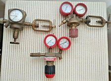 3 Riduttori di pressione per acetilene (vendo anche singolarmente su richiesta)