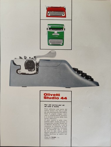 Olivetti studio pubblicità - studio,