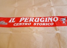 Sciarpa calcio/tifo PERUGIA Il Perugino Centro Storico ( Anni 2000 Raso )
