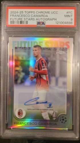 Topps chrome uefa cc - 24-25,