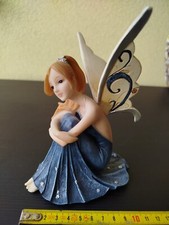 FATA FATINA FAIRY HADAS ELFEN FEES  BIONDA SEDUTA - NO LES ALPES