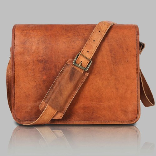 Borsa pelle capra uomo - borsa,