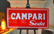 Plaque émaillée CAMPARI SODA
