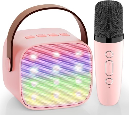 Macchina karaoke con microfono - macchina,
