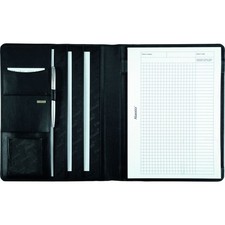 PORTABLOCCO IN PELLE NERO