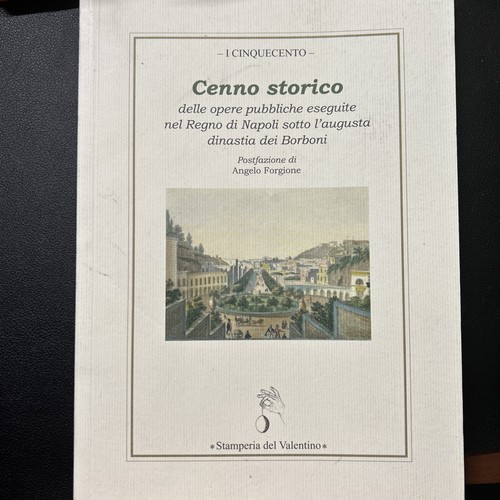 Cenno storico delle - , opere