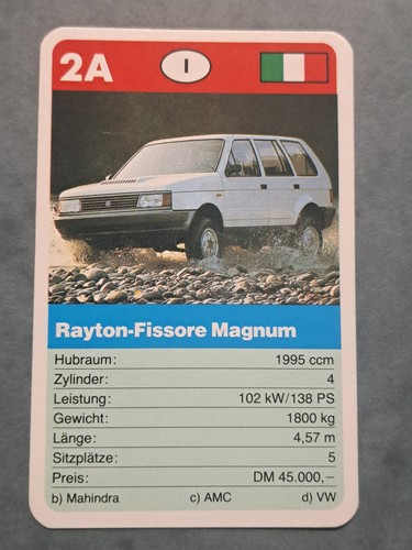 Rayton fissore magnum - magnum,