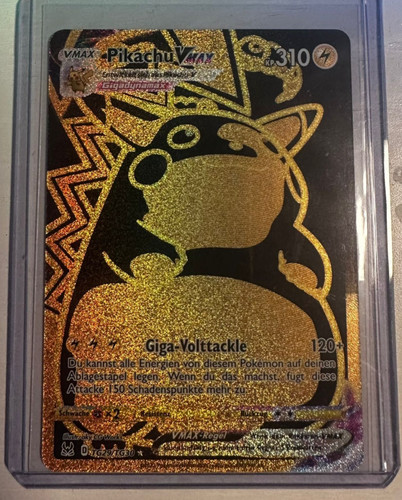 Pokemon pikachu vmax oro - vmax,