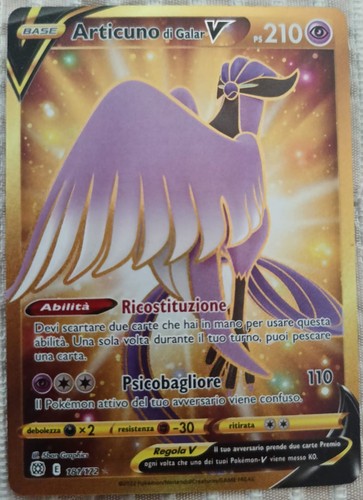 Carta pokémon articuno di - pokémon:,