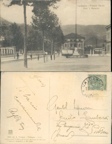 Valdagno piazza animata - piazza,