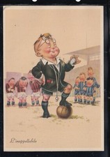 Cartolina Umoristica Sport Calcio Arbitro L'Inappellabile KD37