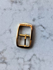 Omega Fibbia Placcata Oro Gold