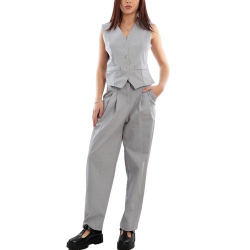 Completo donna gilet senza
