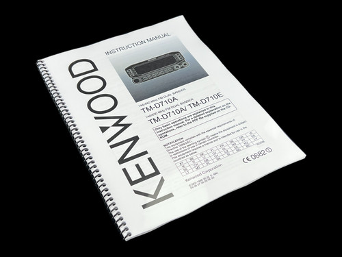 Kenwood d710 manuale - tm-d710,
