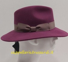 CAPPELLO FELTRO LANA VIOLA
