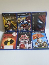 Lotto Lavoro PS2 PlayStation 2 Giochi Harry Potter Sims Incredibili Pollo Piccolo
