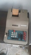 Calcolatrice elettrica Olivetti divisumma 14