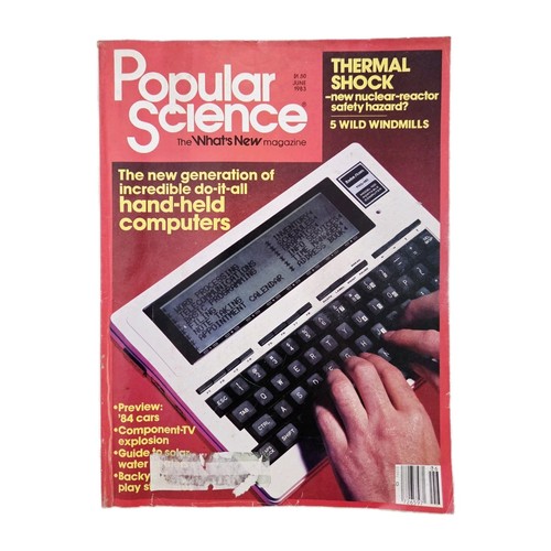 Vintage 1983 popular science - vintage,